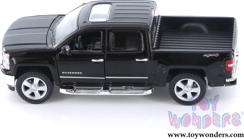 Chevrolet® Silverado™ Pick-up Truck (2014, 1/46 scale die cast model car, Black)