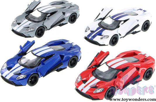 Ford GT with Stripes Hardtop (2017, 1/38 scale diecast model car) (assorted colors)