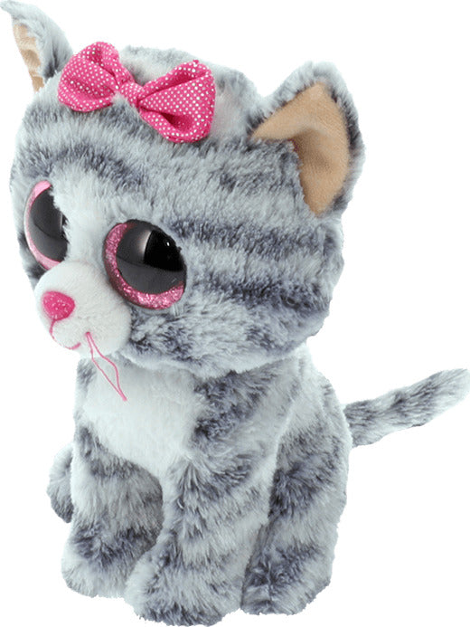 Kiki Large Grey Striped Cat Beanie Boos