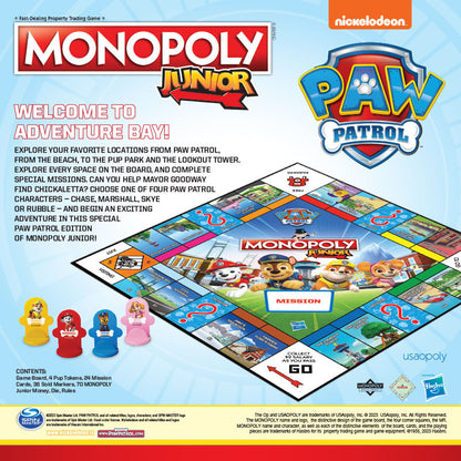 MONOPOLY JR®: PAW Patrol