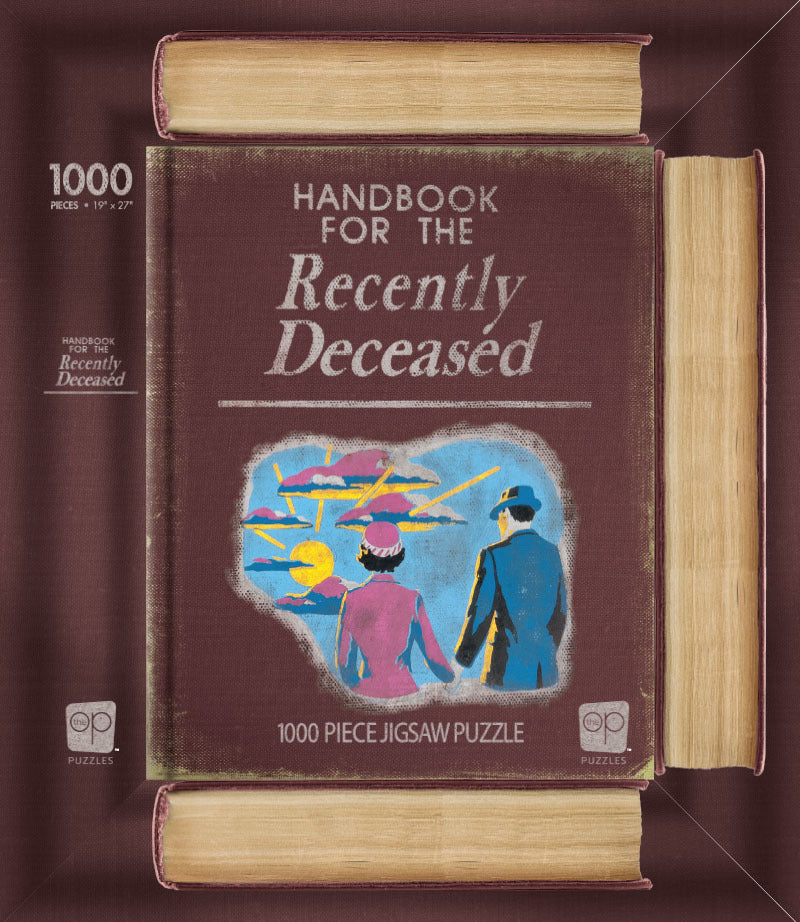 Beetlejuice "Handbook for the Recently Deceased" 1000-Piece Puzzle