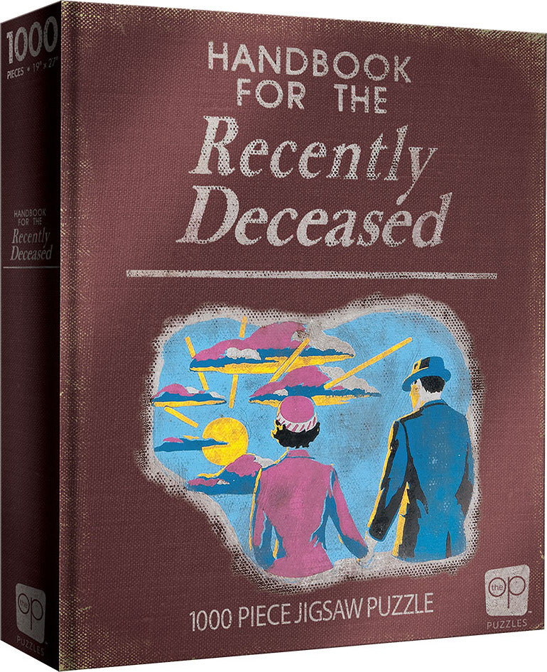 Beetlejuice "Handbook for the Recently Deceased" 1000-Piece Puzzle