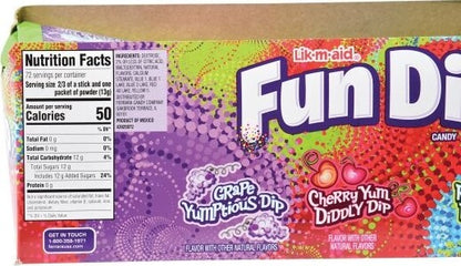 Lik-m-aid® Fun Dip - 3 pk