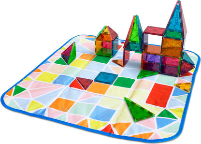 MAGNA-TILES Storage Bin & Interactive Play-Mat, The ORIGINAL Magnetic Building Brand