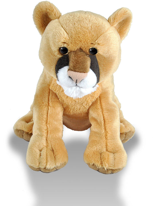 Mountain Lion Stuffed Animal - 12"