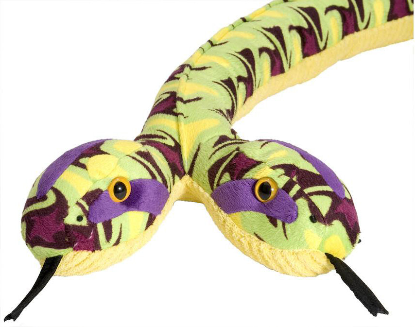 Two-Headed Snake Stuffed Animal - 54"