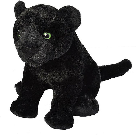 Black Jaguar Stuffed Animal - 12"