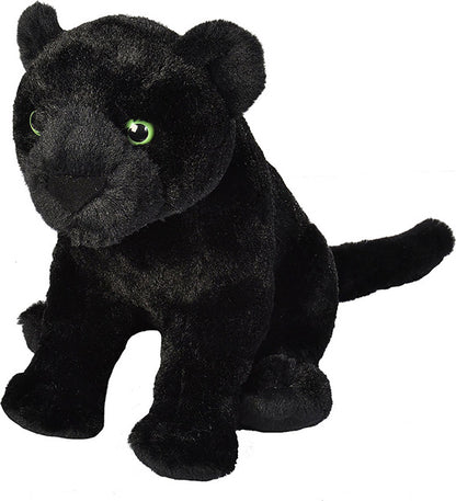 Black Jaguar Stuffed Animal - 12"