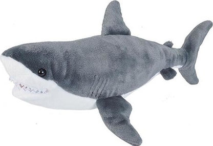 Great White Shark Stuffed Animal - 15"