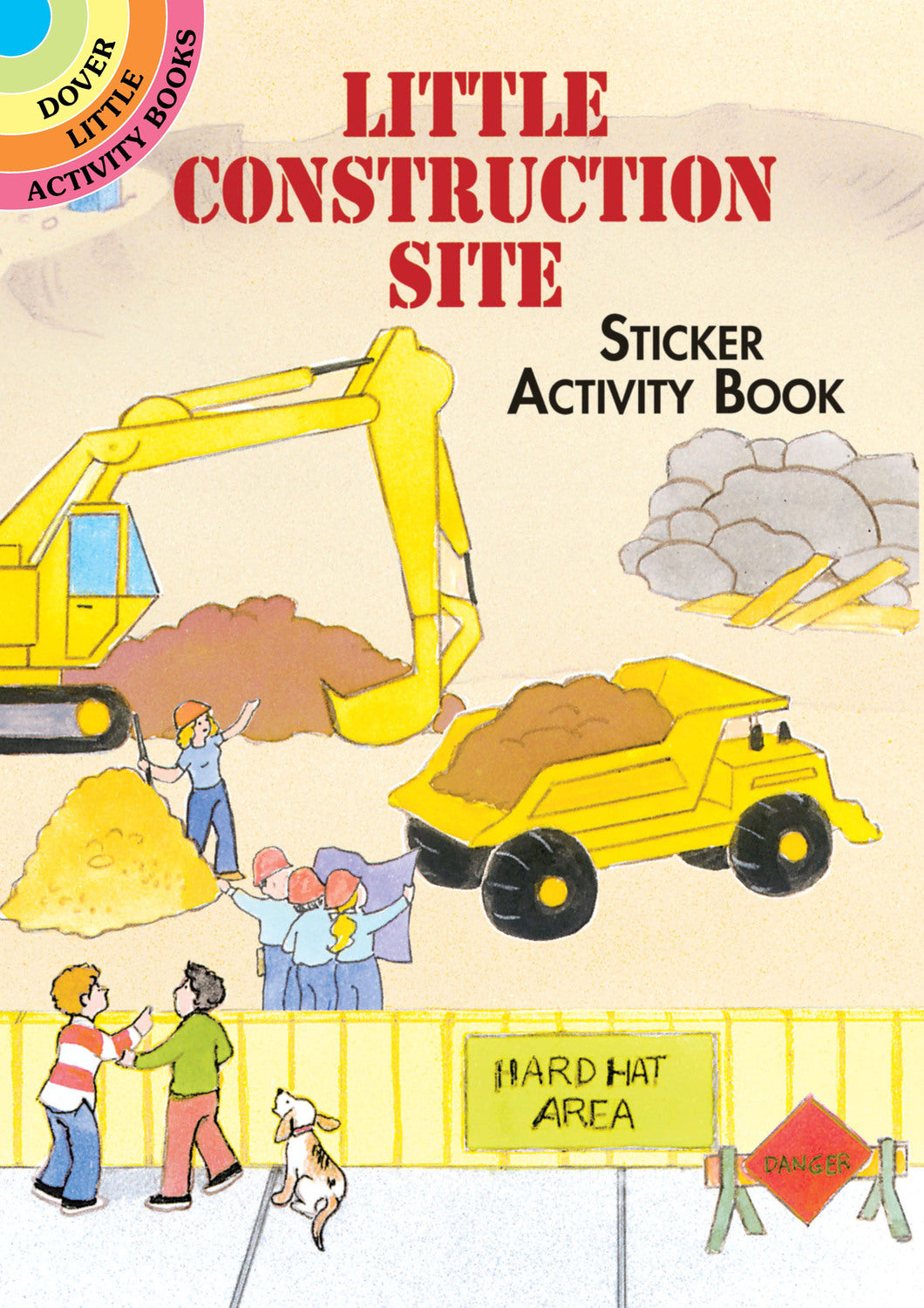 Little Construction Site Sticker Activity Book