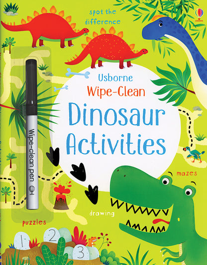 Wipe-Clean, Dinosaur Activities