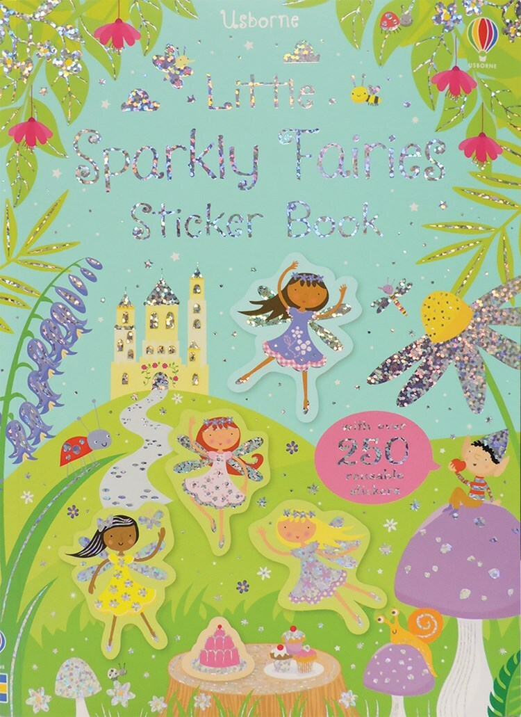 Little Sparkly Fairies Sticker Book