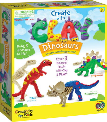 Create with Clay Dinosaurs