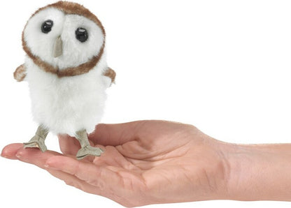 Mini Owl, Barn Finger Puppet