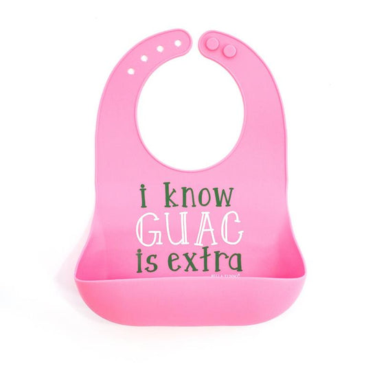 Wonder Bib- I Know Guac is Extra