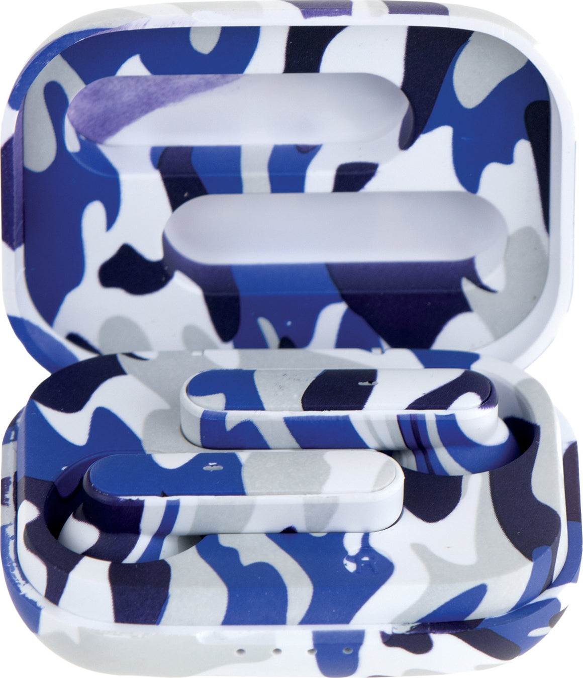 Blue Camo Compact Earbuds