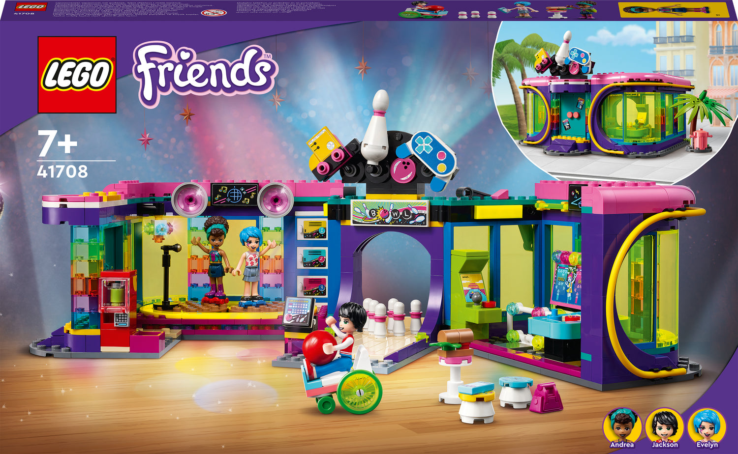 LEGO® Friends Roller Disco Arcade Set