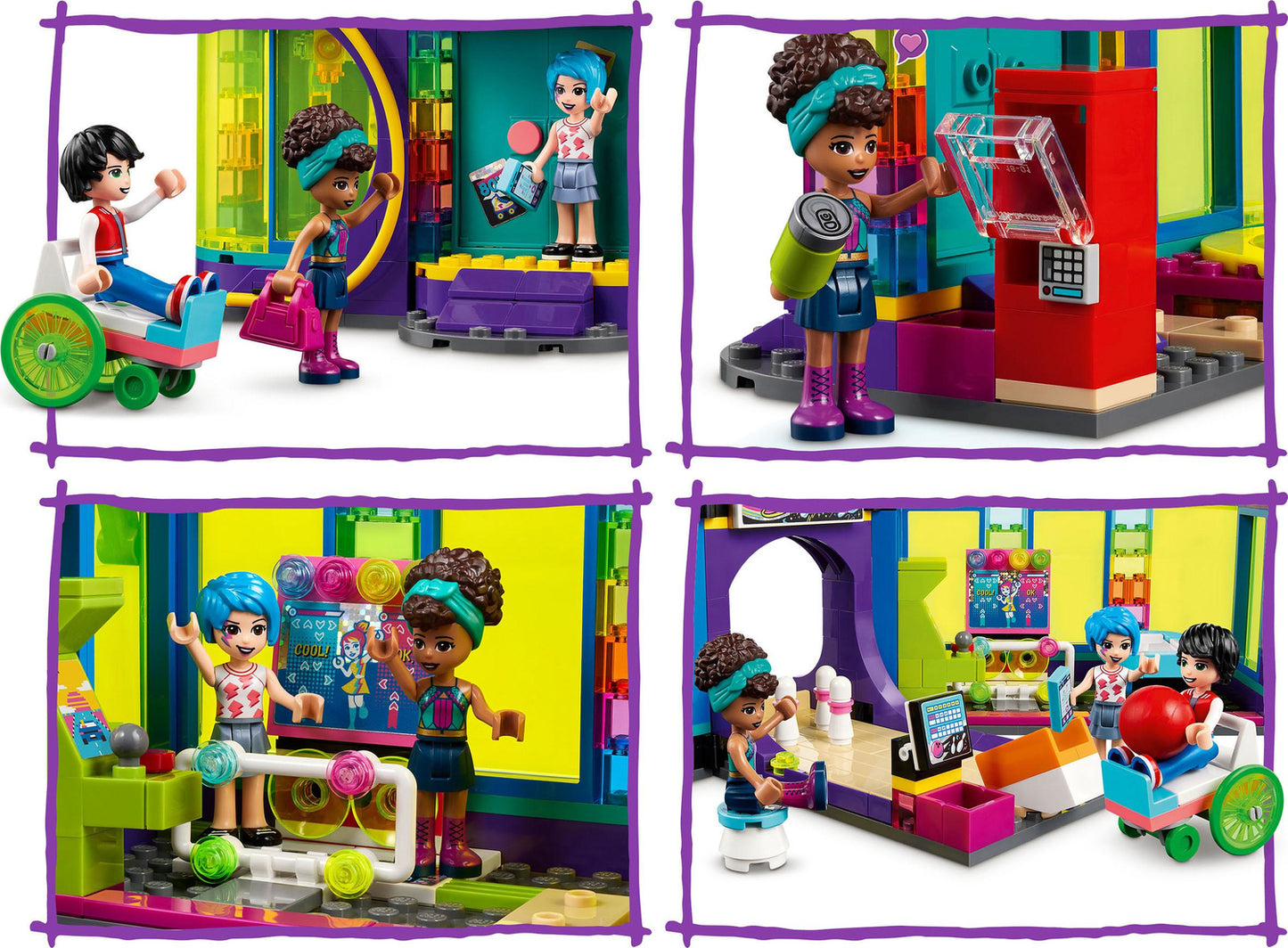 LEGO® Friends Roller Disco Arcade Set