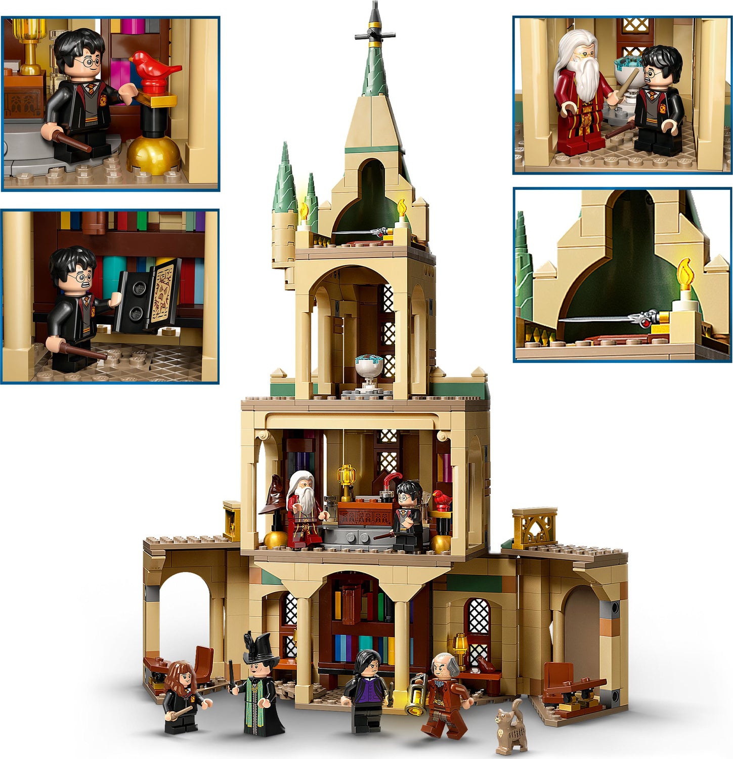 LEGO Harry high quality Potter Hogwarts Dumbledore office