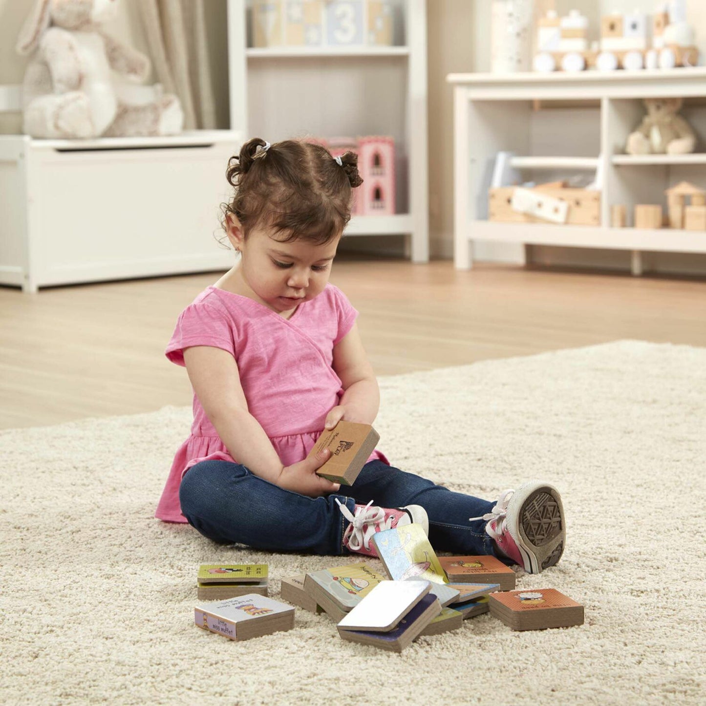 Natural Play Book Tower: Little Nursery Books