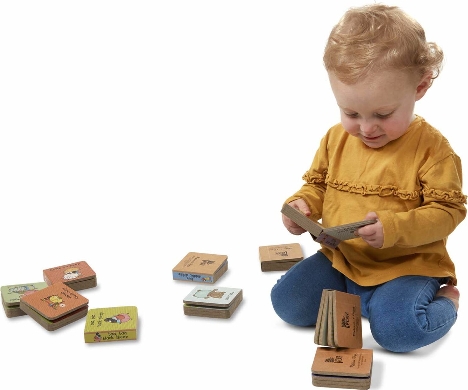 Natural Play Book Tower: Little Nursery Books