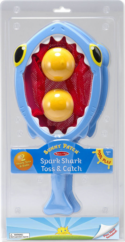 Spark Shark Toss & Catch Pool Toy