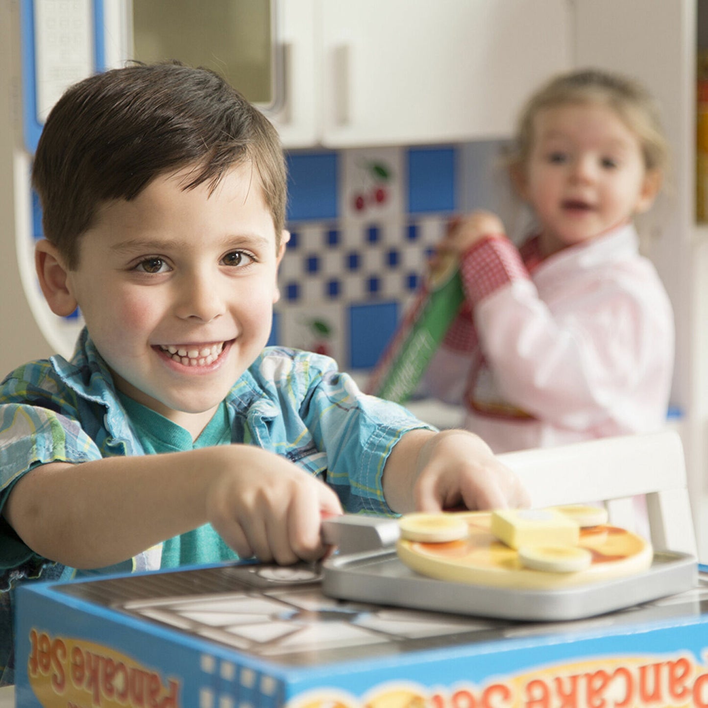 Flip & Serve Pancake Set - Wooden Play Food