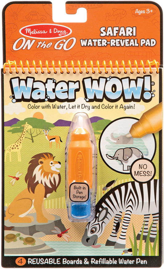 Water Wow! - Safari Water Reveal Pad - ON the GO Travel Activity