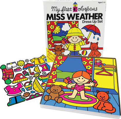 My First Colorforms® Miss Weather Dress Up Set