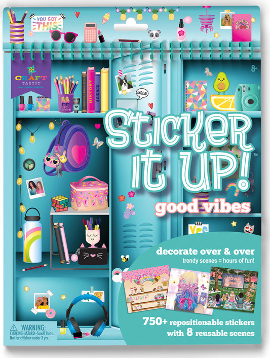 Craft-tastic Sticker It Up—Good Vibes