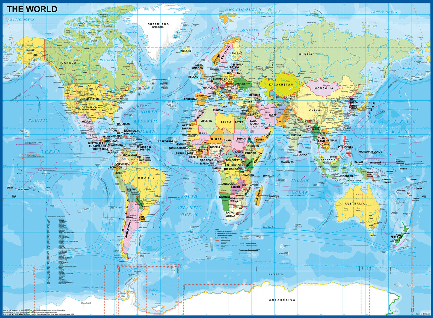 Map Of The World 200Pc Puzzle