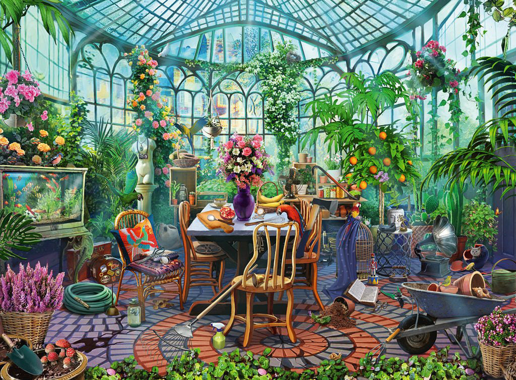 Greenhouse Morning (500 pc Puzzle)