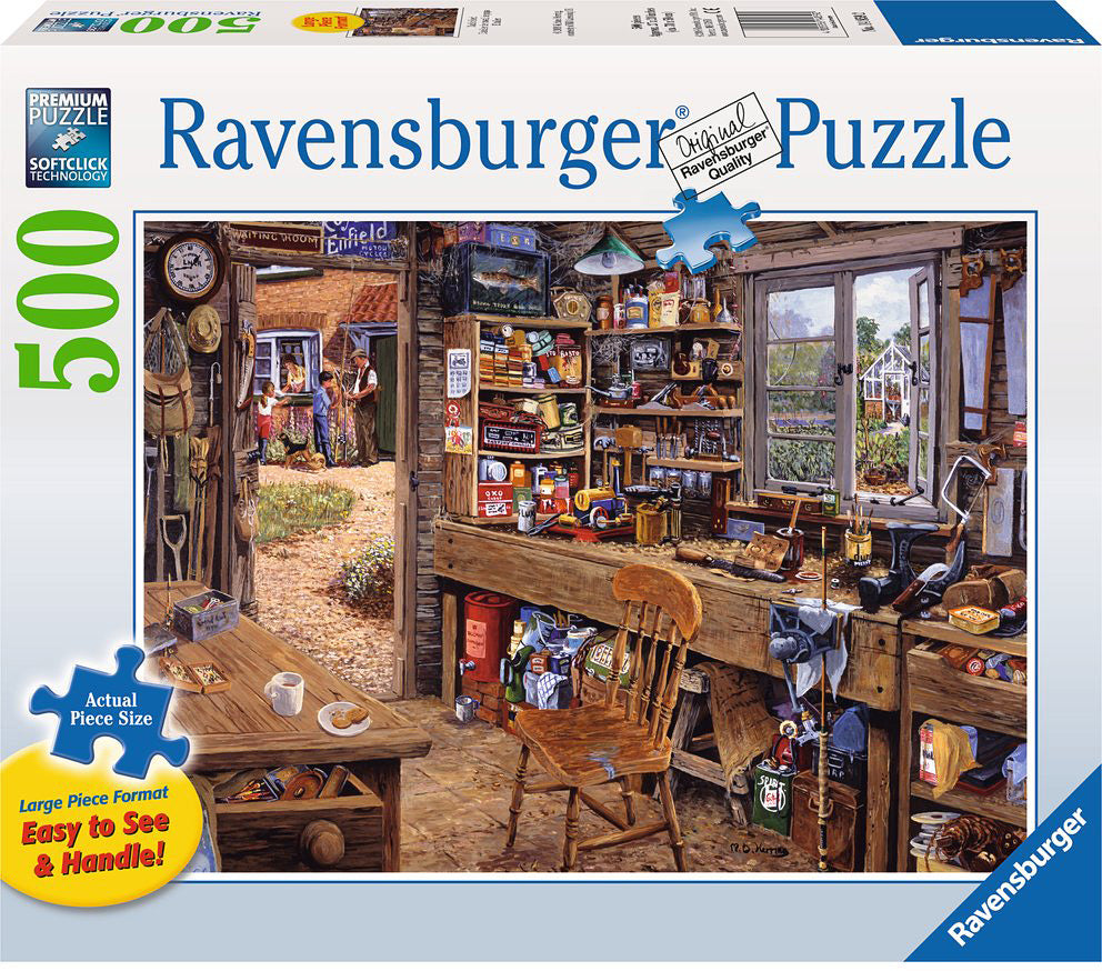 Dad's Shed  (500 pc Puzzle)