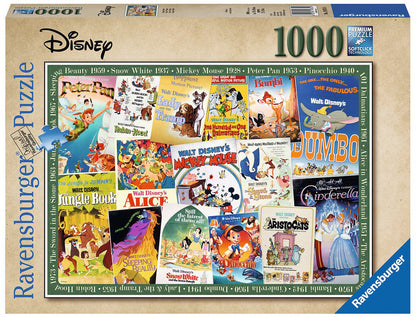 Disney Vintage Movie Posters (1000 pc Puzzle)