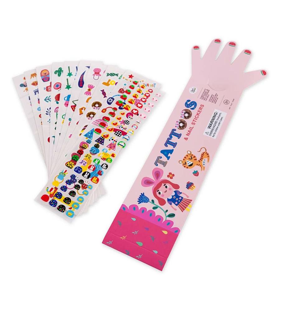 Temporary Tattoos & Stickers- Blue or Pink