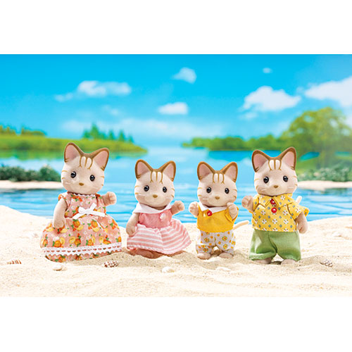 Calico Critters Sandy Cat Family