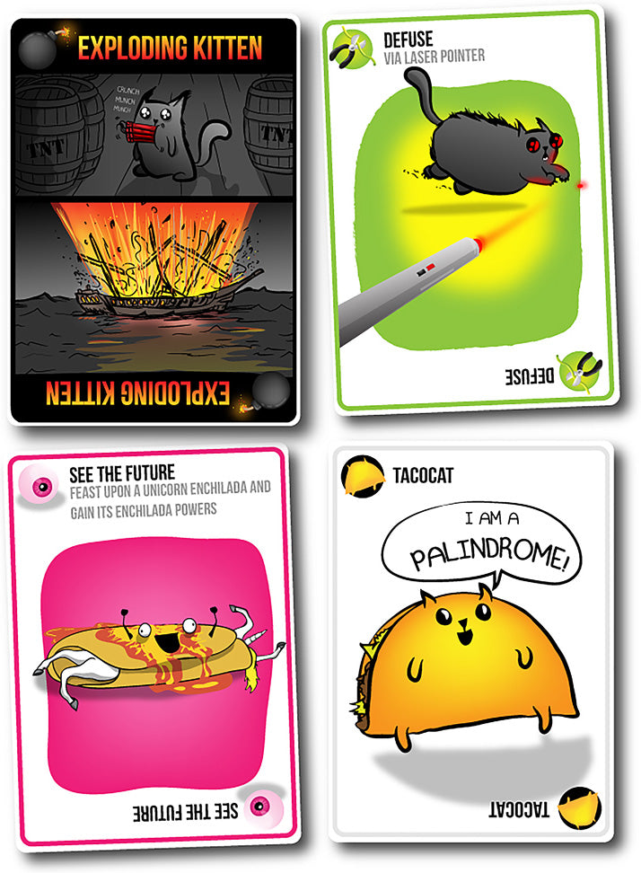 Exploding Kittens Card Game