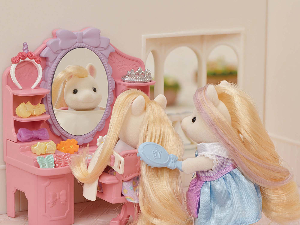 Calico Critters Pony's Stylish Hair Salon