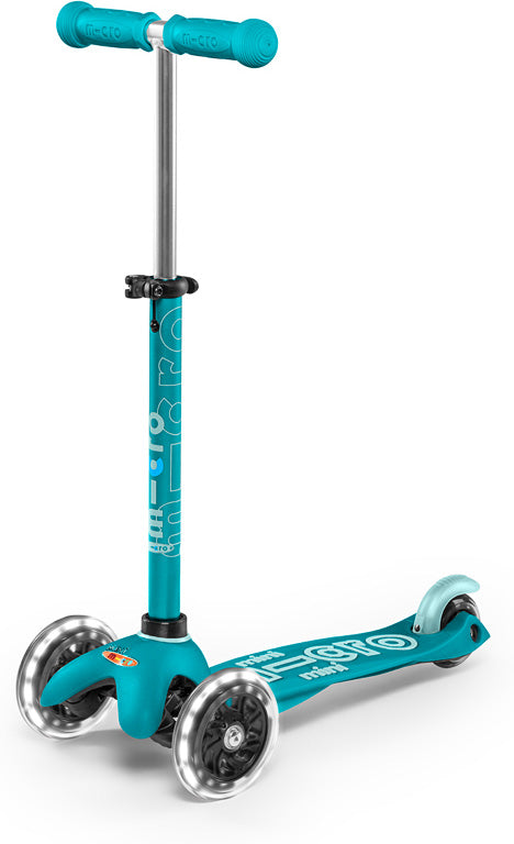 Micro Mini Deluxe LED Scooter - Aqua