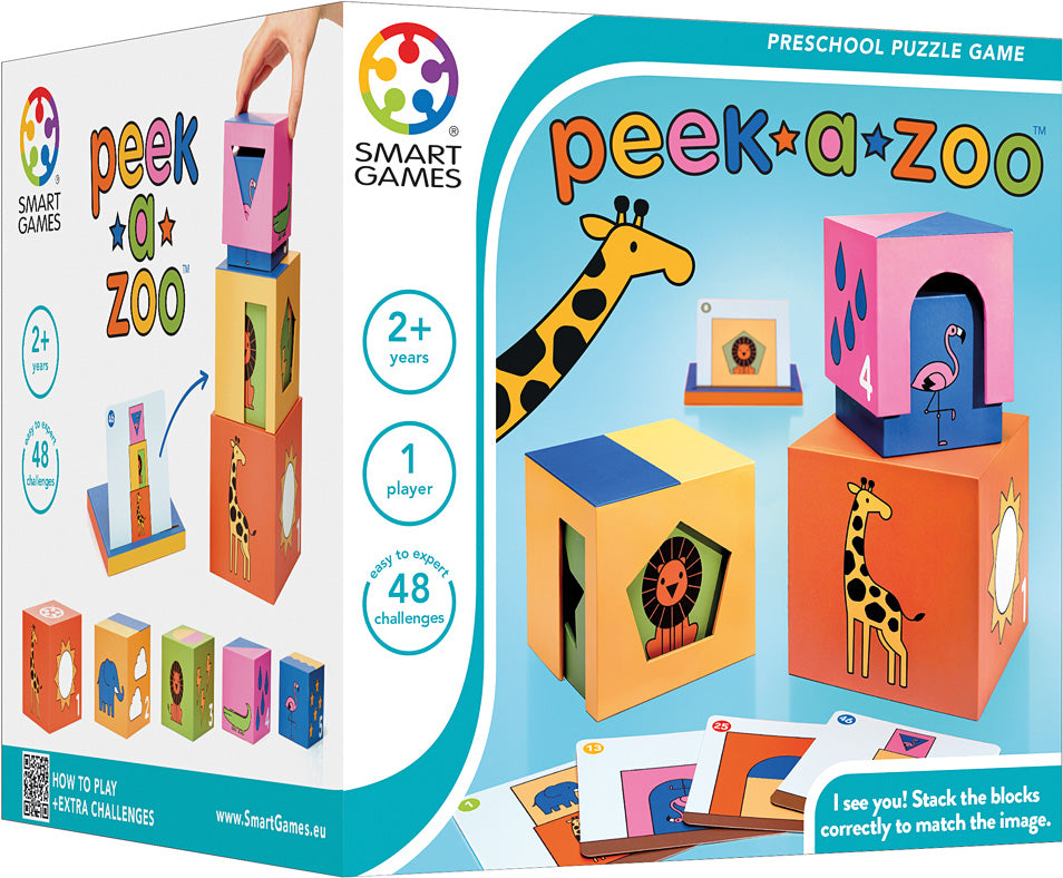 Peek-A-Zoo Preschool Puzzle Game