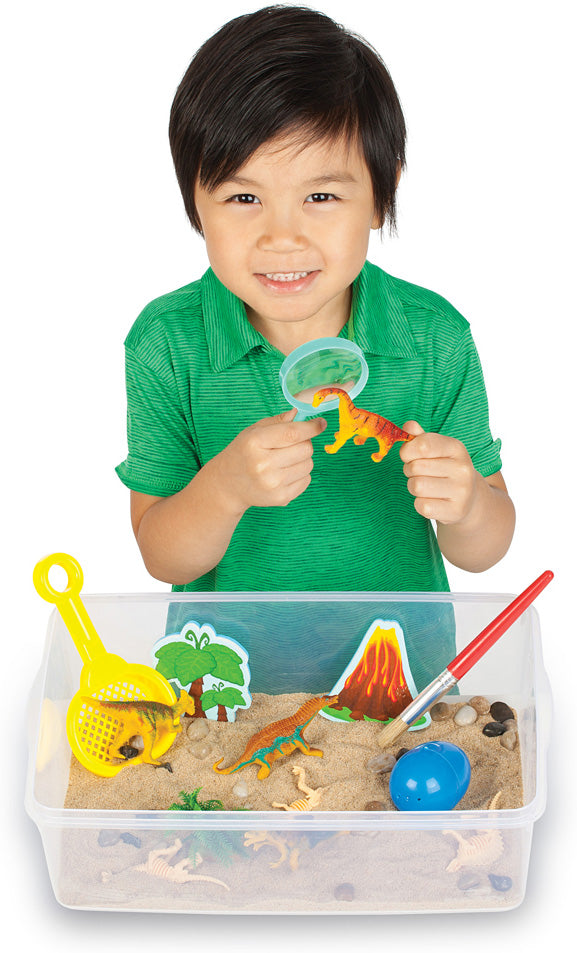 Sensory Bin - Dinosaur Dig