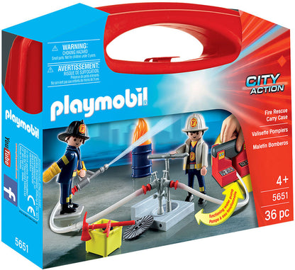 Playmobil City Action Fire Rescue Carry Case