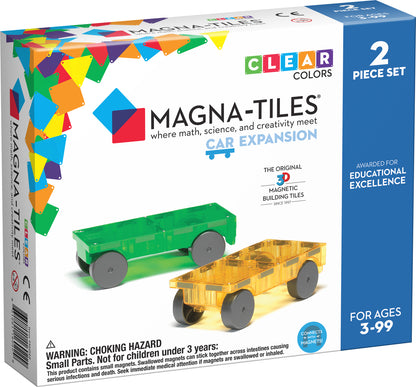 Magna-Tiles Cars 2 Piece Expansion Set