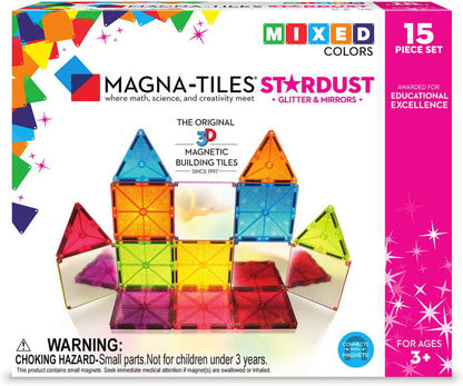 Magna-Tiles Stardust 15 Piece Set