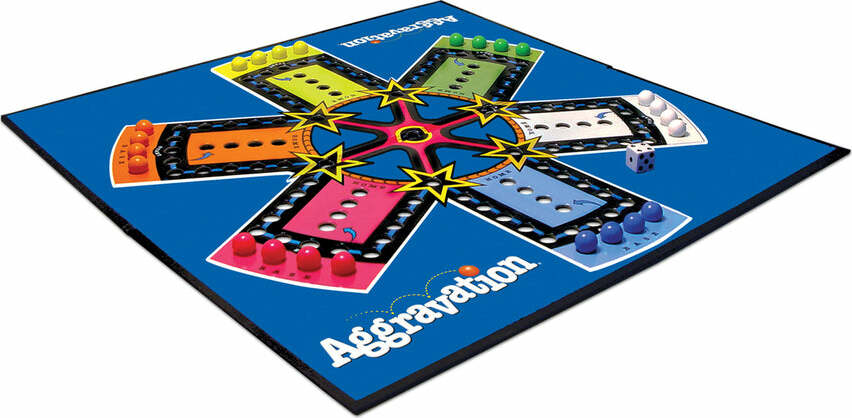 Aggravation board game factory